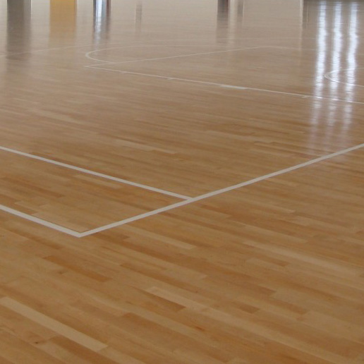 许昌双龙骨实木篮球运动木地板厂家